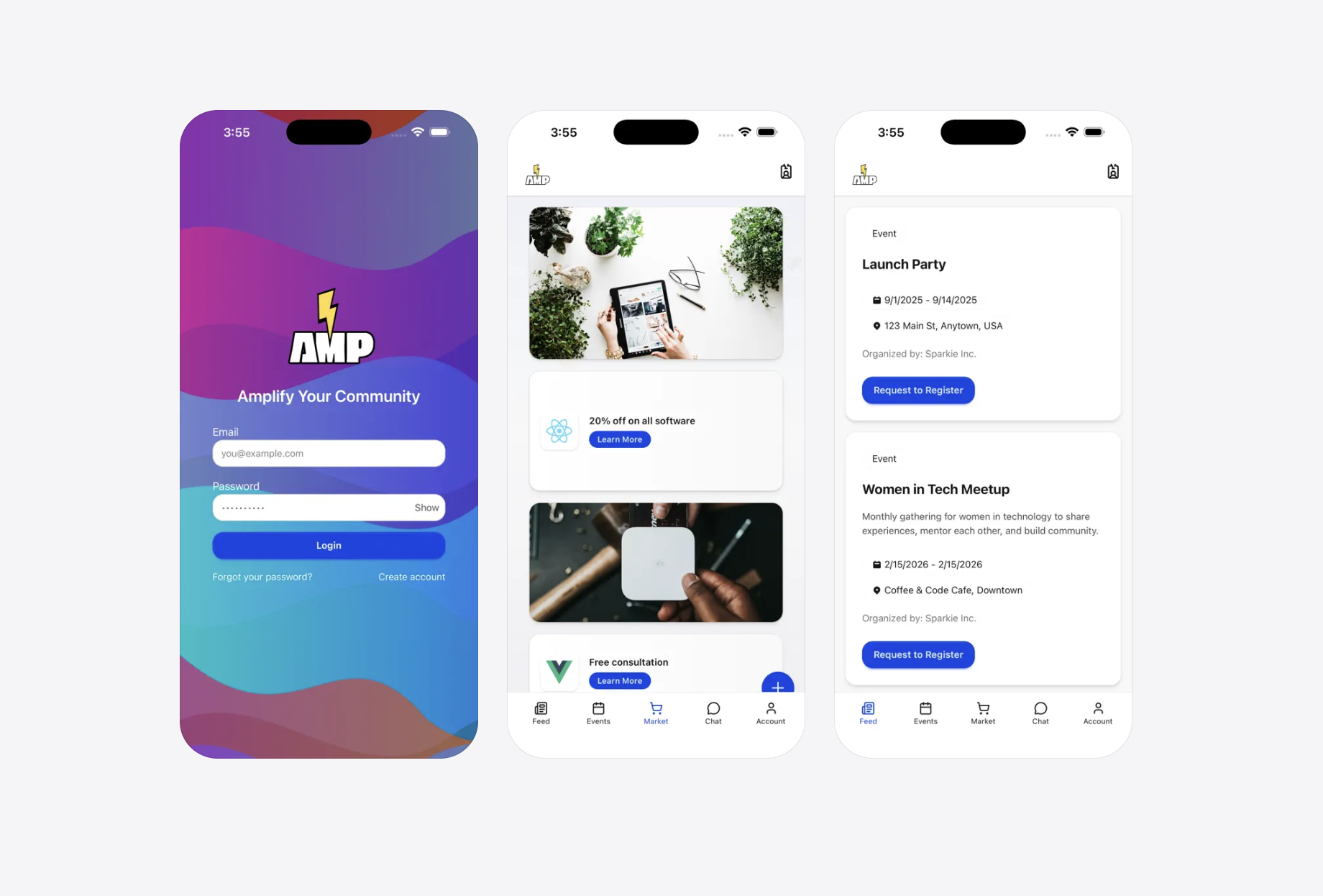 Project Amp Program Sparkie - Custom Software